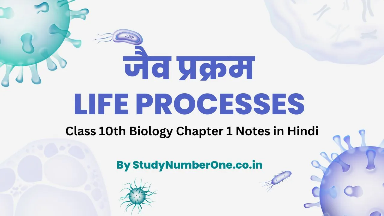 Class 10th Biology Chapter 1 Notes in Hindi