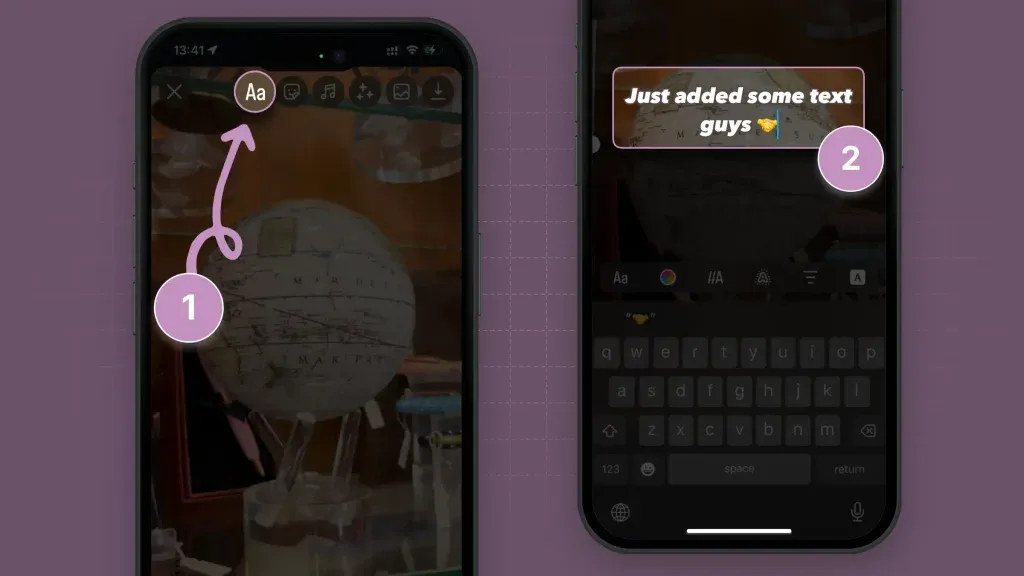 Reel Mein Text Overlay Ka Istemal Kare