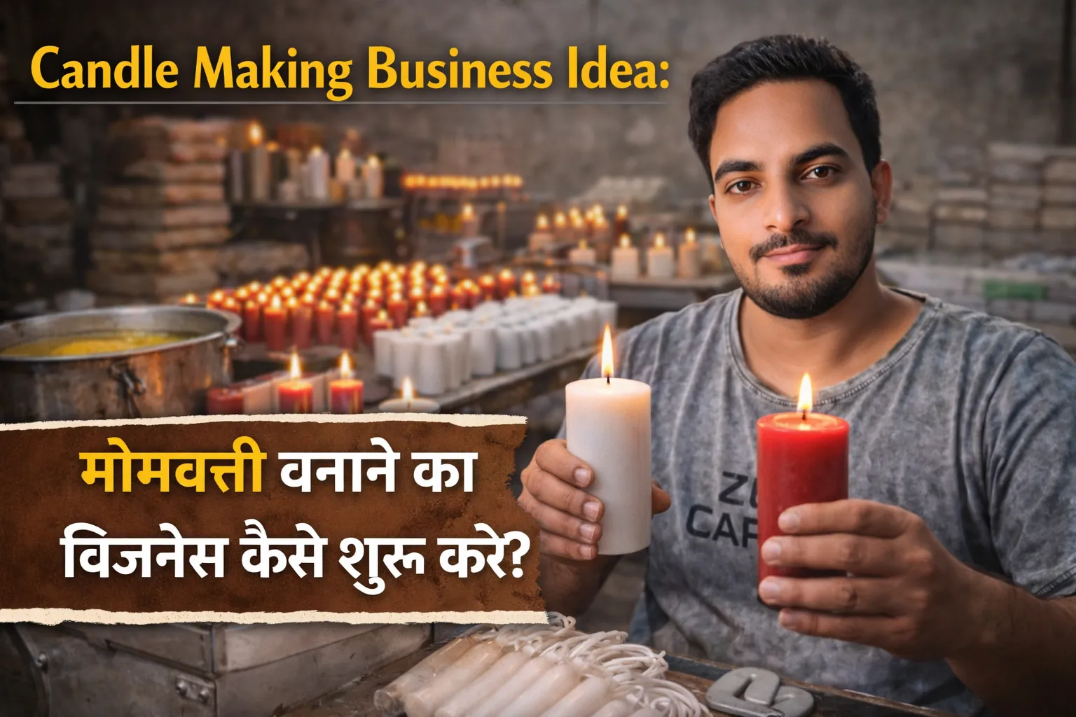 Candle Making Business Idea