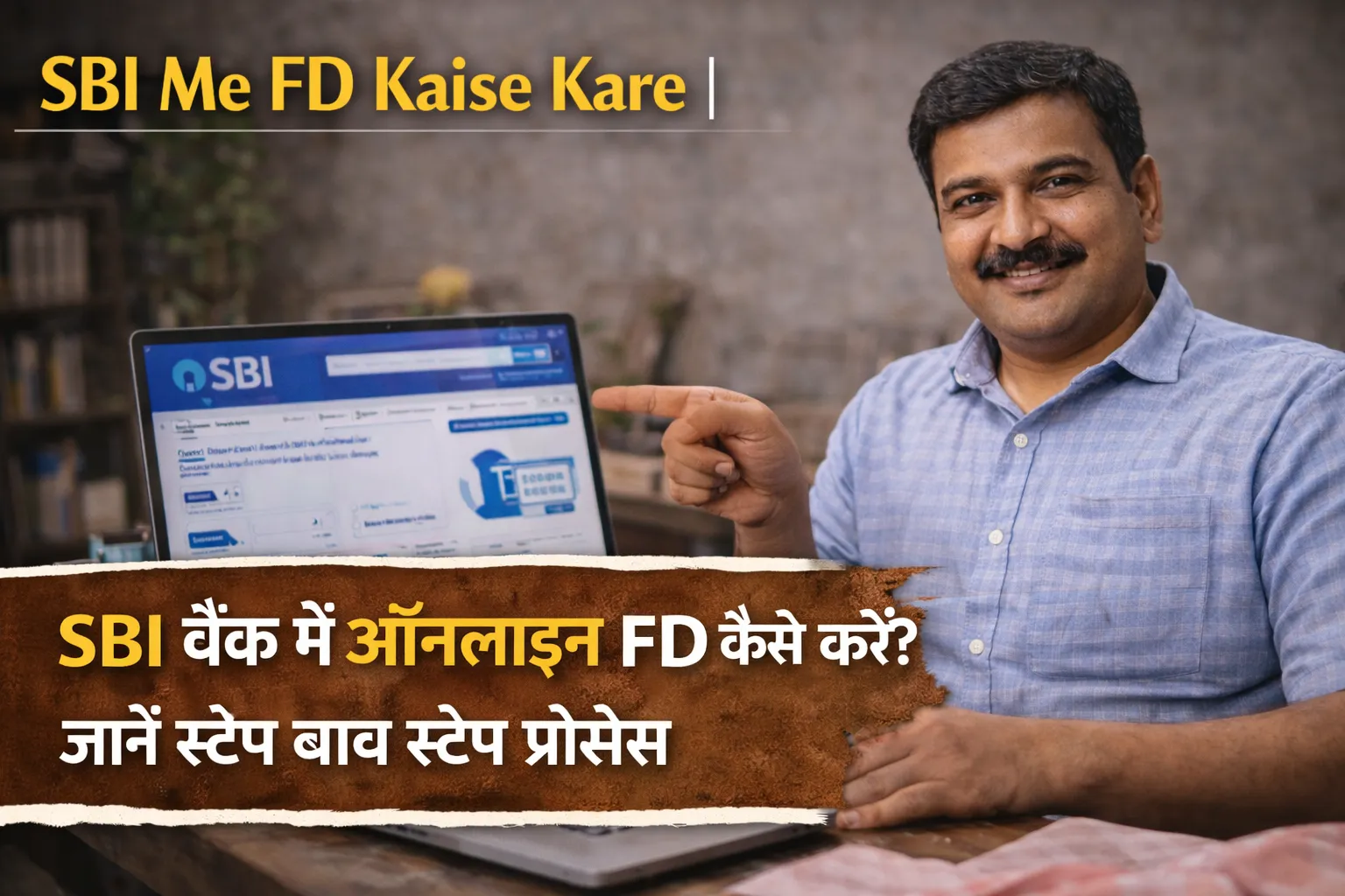 SBI Me FD Kaise Kare